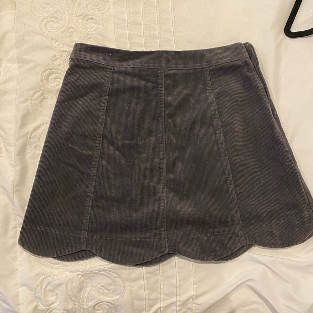 Altard state grey corduroy skirt, size small